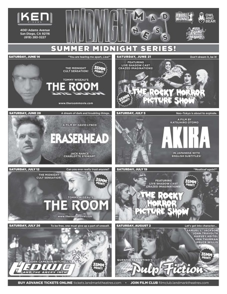 Ken Summer Movie Series Flier